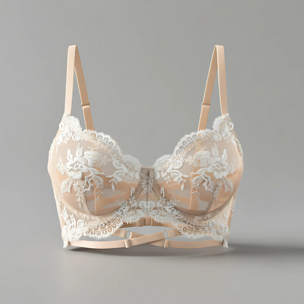 Ivory Blossom - Bügel BH