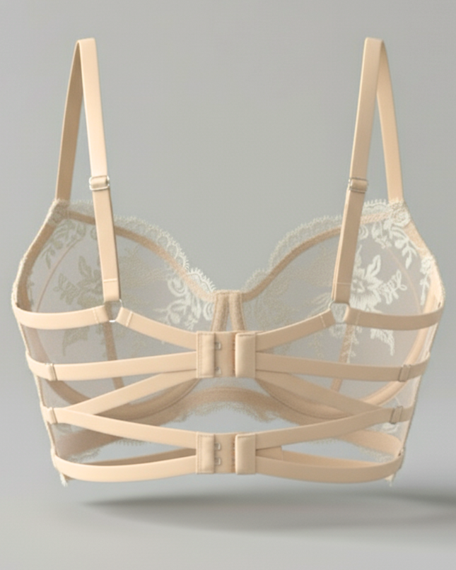 Ivory Blossom - Bügel BH