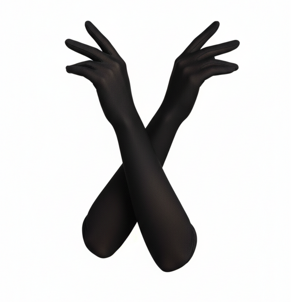 Elegant Handschue Schwarz