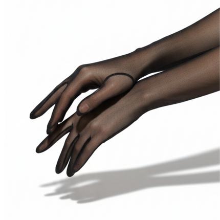 Handschue Halbtransparente