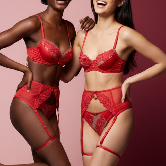 Scarlet Flame - Garter Belt