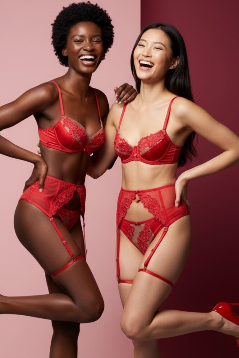 Scarlet Flame - Garter Belt