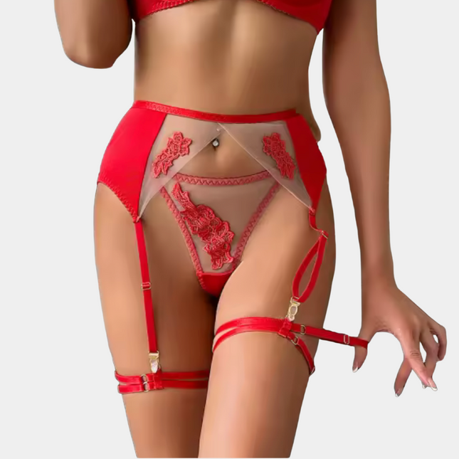 Scarlet Flame - Garter Belt