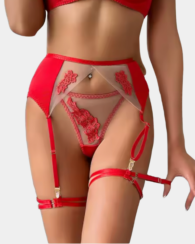 Scarlet Flame - Strumpfhalter