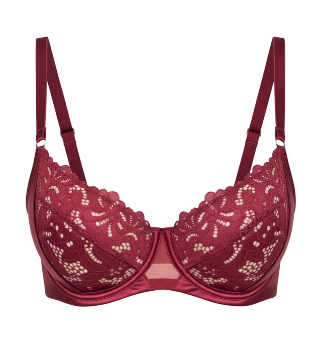 Bordeaux Nr 7 - Bügel BH